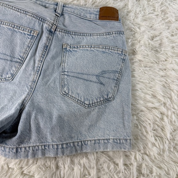 American Eagle Denim Jean Skort Light Wash Size 4 Chic Summer Casual Y2K 90s - Picture 10 of 12